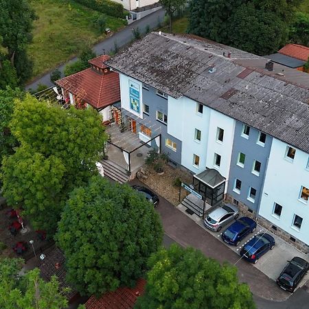 Garni Hotel Biebertal Am Milseburgradweg 霍夫比伯 外观 照片