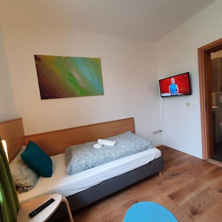Garni Hotel Biebertal Am Milseburgradweg 霍夫比伯 客房 照片
