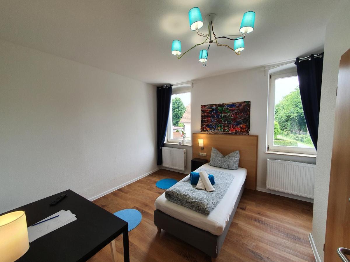 Garni Hotel Biebertal Am Milseburgradweg 霍夫比伯 外观 照片