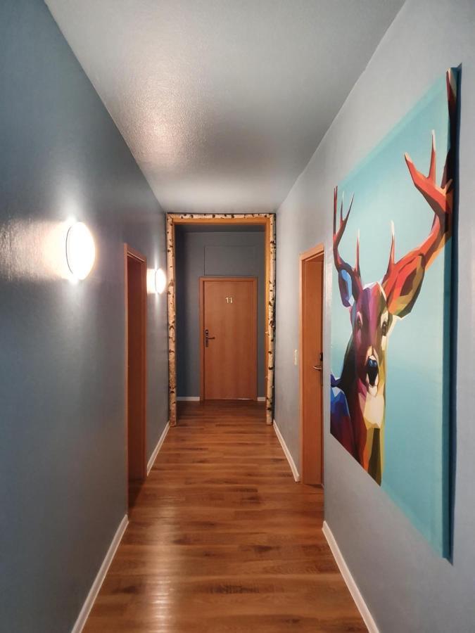 Garni Hotel Biebertal Am Milseburgradweg 霍夫比伯 外观 照片