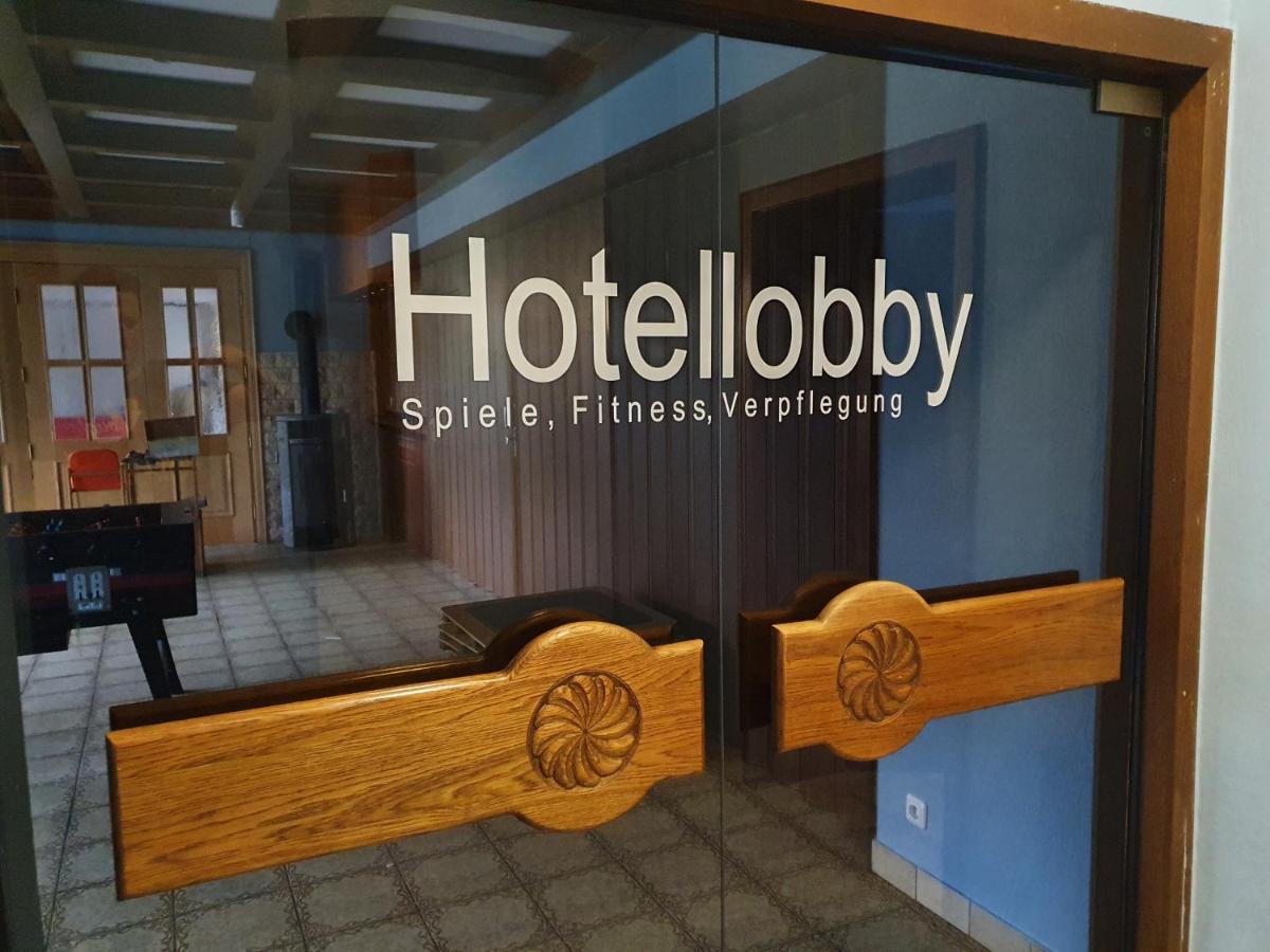 Garni Hotel Biebertal Am Milseburgradweg 霍夫比伯 外观 照片