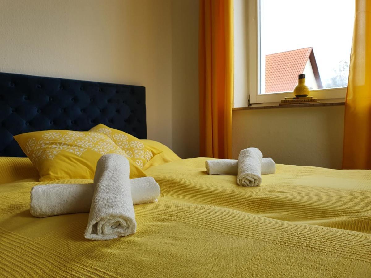 Garni Hotel Biebertal Am Milseburgradweg 霍夫比伯 外观 照片