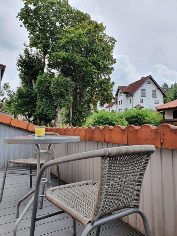 Garni Hotel Biebertal Am Milseburgradweg 霍夫比伯 外观 照片