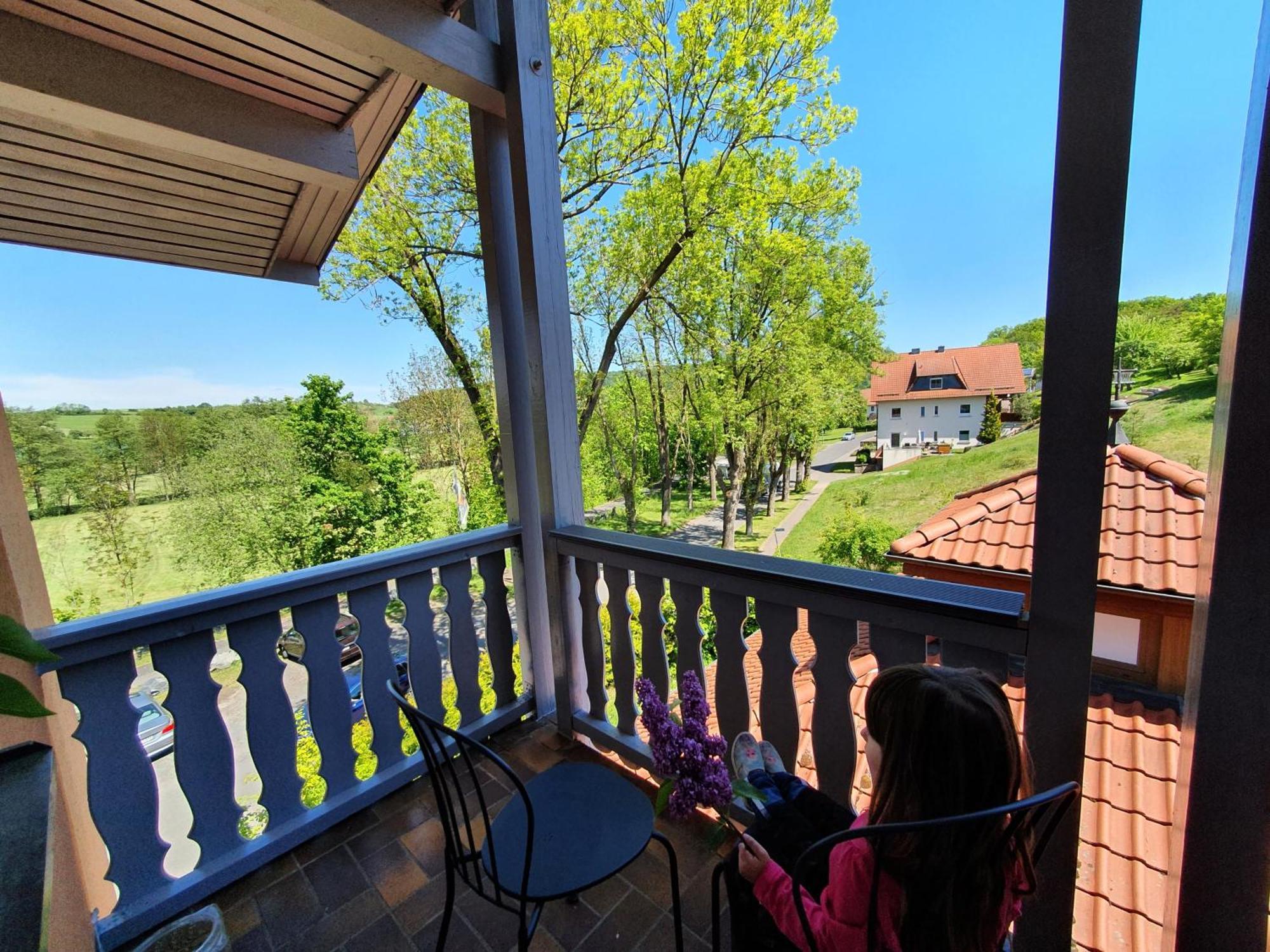 Garni Hotel Biebertal Am Milseburgradweg 霍夫比伯 客房 照片